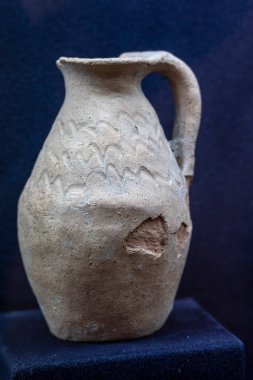 Küçük kavanoz, Visigoth - erken ortaçağ, Valladolid Müzesi, Kastilya ve Leon, İspanya