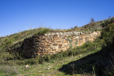 Castro Ventosa, arkeolojik alan, El Bierzo bölgesi, Kastilya Özerk Topluluğu ve Leon, İspanya