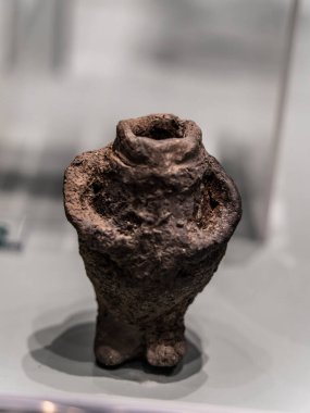 antropomorfik gemi, Chalkolithic, M.Ö. 5. milenyum, Bulgaristan Ulusal Arkeoloji Müzesi, Sofya, Bulgaristan Cumhuriyeti, Avrupa