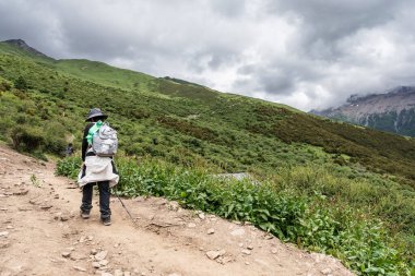 Dafeng Dağı, Haizigou Vadisi, Siguniang Dağı Ulusal Parkı, Qionglai Dağları, Ngawa Tibetan ve Qiang Özerk Bölgesi, Sichuan, Çin
