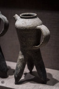 Çömlekçi O, Shang ve Zhou Hanedanları Jinsha Sitesi, Chengdu, Sichuan, Çin Halk Cumhuriyeti, Asya