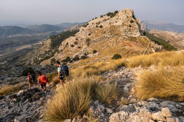 Sa Rateta-Na Franquesa-L 'Ofre, Serra de Tramuntana' nın doğal alanı, Majorca, Balear Adaları, İspanya