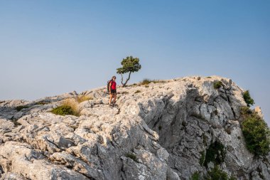 Sa Rateta-Na Franquesa-L 'Ofre, Serra de Tramuntana' nın doğal alanı, Majorca, Balear Adaları, İspanya
