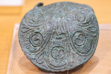 Giysi ve giysi, Roma dönemi, Sagunto Arkeoloji Müzesi, Valencia Eyaleti, Valencia Topluluğu, İspanya