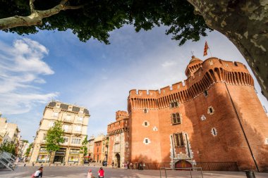 Castellet, XIV. Yüzyıl, (Katalan Popüler Sanatlar ve Gelenekler Müzesi), Perpignan, Pyrenees Oriental, Fransa, Avrupa