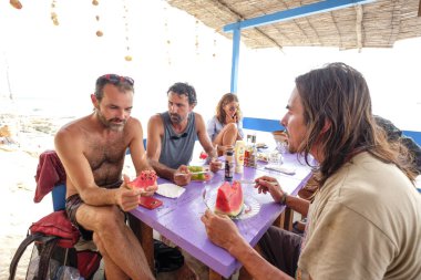 Bartolo Plaj Barı, Calo Des Mort, Formentera, Balear Adaları, İspanya