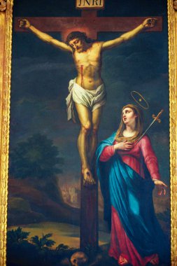 Çarmıha gerilme (isimsiz 19. yüzyıl), Eivissa Katedrali, 