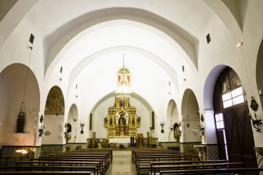 San Antonio de Portmany Kilisesi, 14. yüzyıl, İbiza, Balear Adaları, İbiza, Balear Adaları, İspanya
