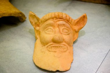 Potter 'ın kalıpları ve pulları, MÖ 425-100 yılları arasında, İbiza ve Formentera Arkeoloji Müzesi, İbiza, İspanya