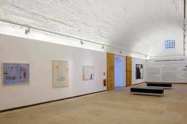 Museu d 'Art Contemporani d' Eivissa, (MACE), Sant Joan, İbiza kalesinde, İspanya, Balear Adaları