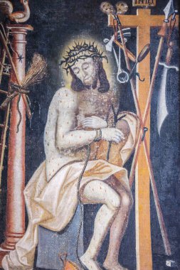 İsa 'nın kolları, Petna, 18. yüzyıl, ikonlar müzesi, Kraliyet Kalesi, Sanok, Subcarpathian Voyvodalığı, Polonya, Doğu Avrupa