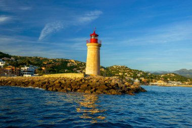Andratx, Mallorca, Balearic Adaları, İspanya, Avrupa 'daki deniz feneri