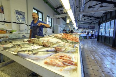 Balık pazarı, Mahon, Menorca, Balear adaları, İspanya