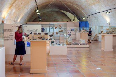 Ciutadella Belediye Müzesi 'nde turist