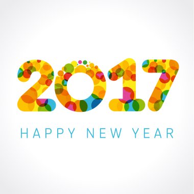 2017 mutlu yeni yıl renk numaralarını