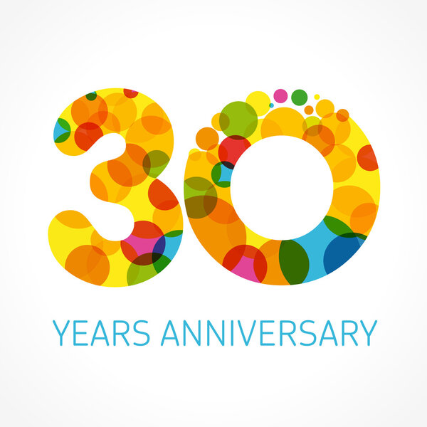 Логотип 30-летнего юбилея
