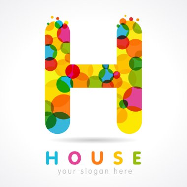Renkli H house logosu