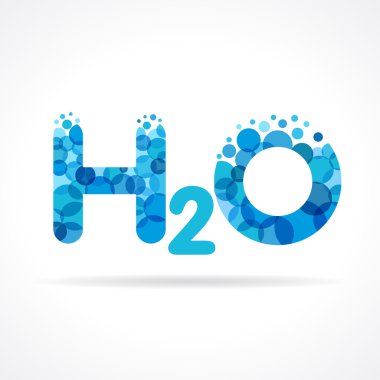 H2O Su logosu