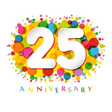 25. yıl dönümü numaraları. 25 yaşındaki siyahi tebrikler. Sevimli bir tebrik konsepti. Soyut grafik tasarım şablonu. Beyaz parmaklar. % 25 'e kadar,% 25 indirimli. Dekoratif işaret.