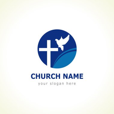 Kilise logo güvercin