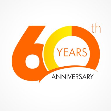 60 yıl yıldönümü logosu