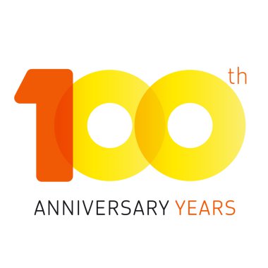 100 yıldönümü yıl logosu