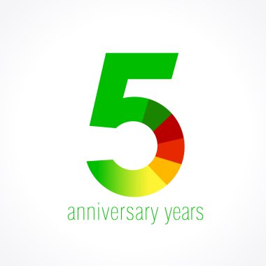5 yıldönümü yeşil logo