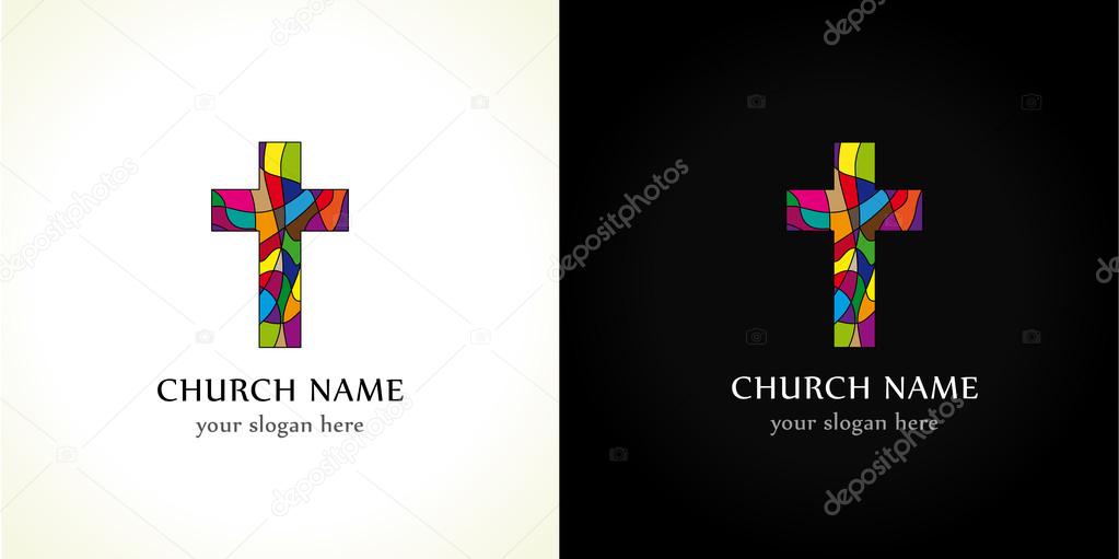 Church cross  color