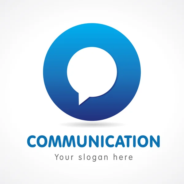 Логотип Communication O — стоковый вектор