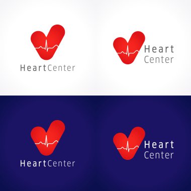 Kalp merkezi logosu.
