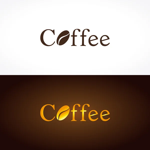 Le logo de la compagnie de café . — Image vectorielle