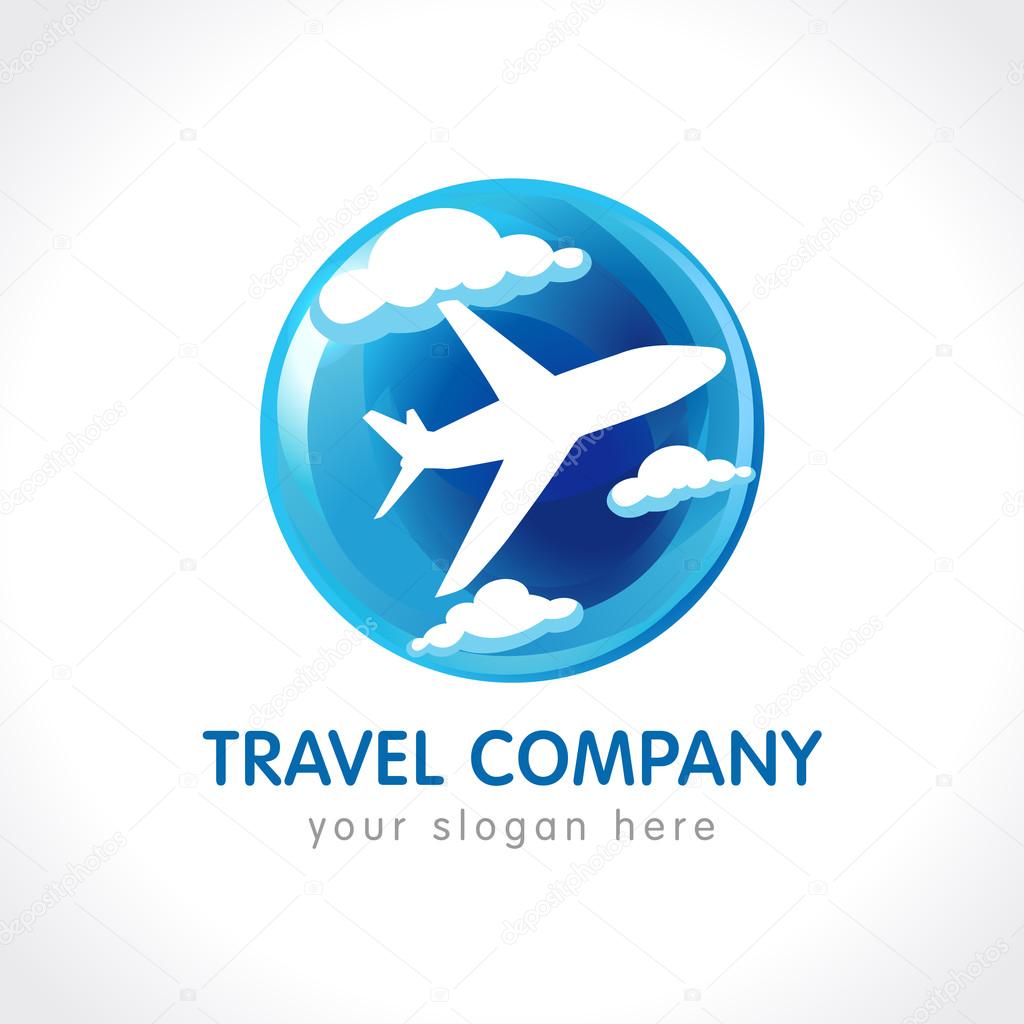 Travel company globe logo Stock Vector by ©Koltukov_Alek 84962632