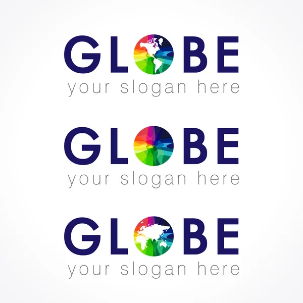 Glob logo. — Wektor stockowy