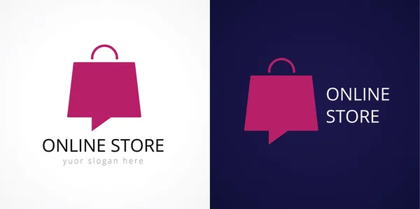 Logo des Online-Shops — Stockvektor