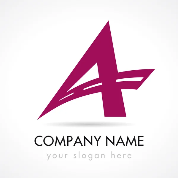 A company logo — Stock Vector