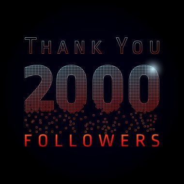 Teşekkür ederim 2000 takipçileri numaraları.