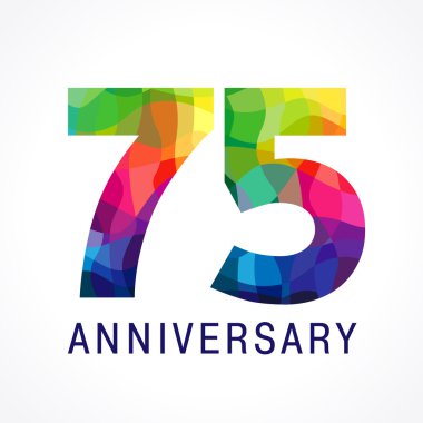 75 yıldönümü renkli Logo.