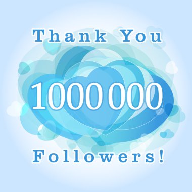 Teşekkür ederim 1000000 taraftar kart.