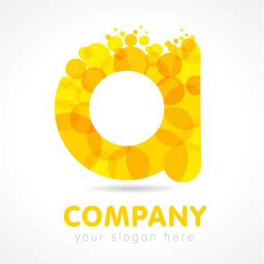 Altın bir şirket logosu