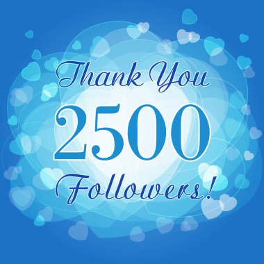Teşekkür ederim 2500 taraftar kart.