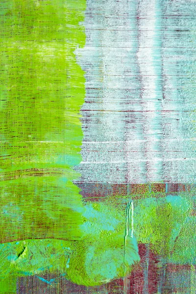 Abstrakt bemalte Leinwand. Ölfarben auf einer Palette. — Stockfoto