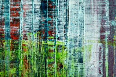 Soyut tuval boyalı. Yağlı boya bir paleti.