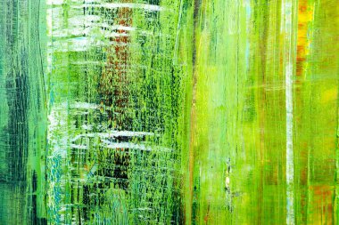 Soyut tuval boyalı. Yağlı boya bir paleti.