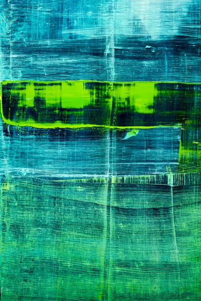 Lienzo pintado abstracto. Pinturas al óleo en una paleta . — Foto de Stock