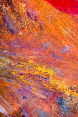 Sanatsal parlak renkli yağlı boya doku soyut resimleri boyama. Modern futuristik desen grunge duvar kağıdı, iç, albüm, el ilanı kapak, poster, kitapçık arka plan için. Yaratıcı grafik tasarım