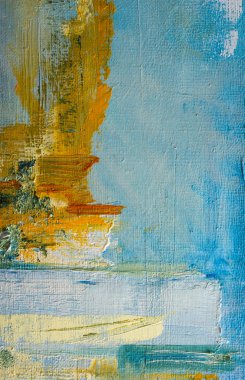 Acı dolu tuval soyut. Yağlı boya bir paleti.