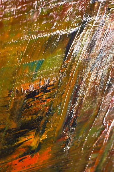 Abstract pained canvas. Oil paints on a palette. — Stock Photo, Image