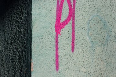 Tuğla grungy duvar doku. Kentsel şehir arka plan.