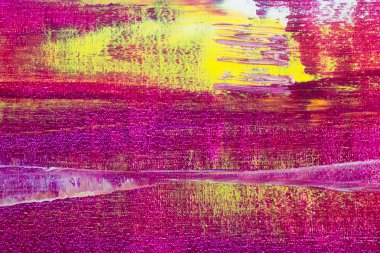 Soyut tuval boyalı. Yağlı boya bir paleti.