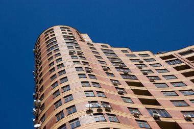 City Scape binalar seyahat kavramı.